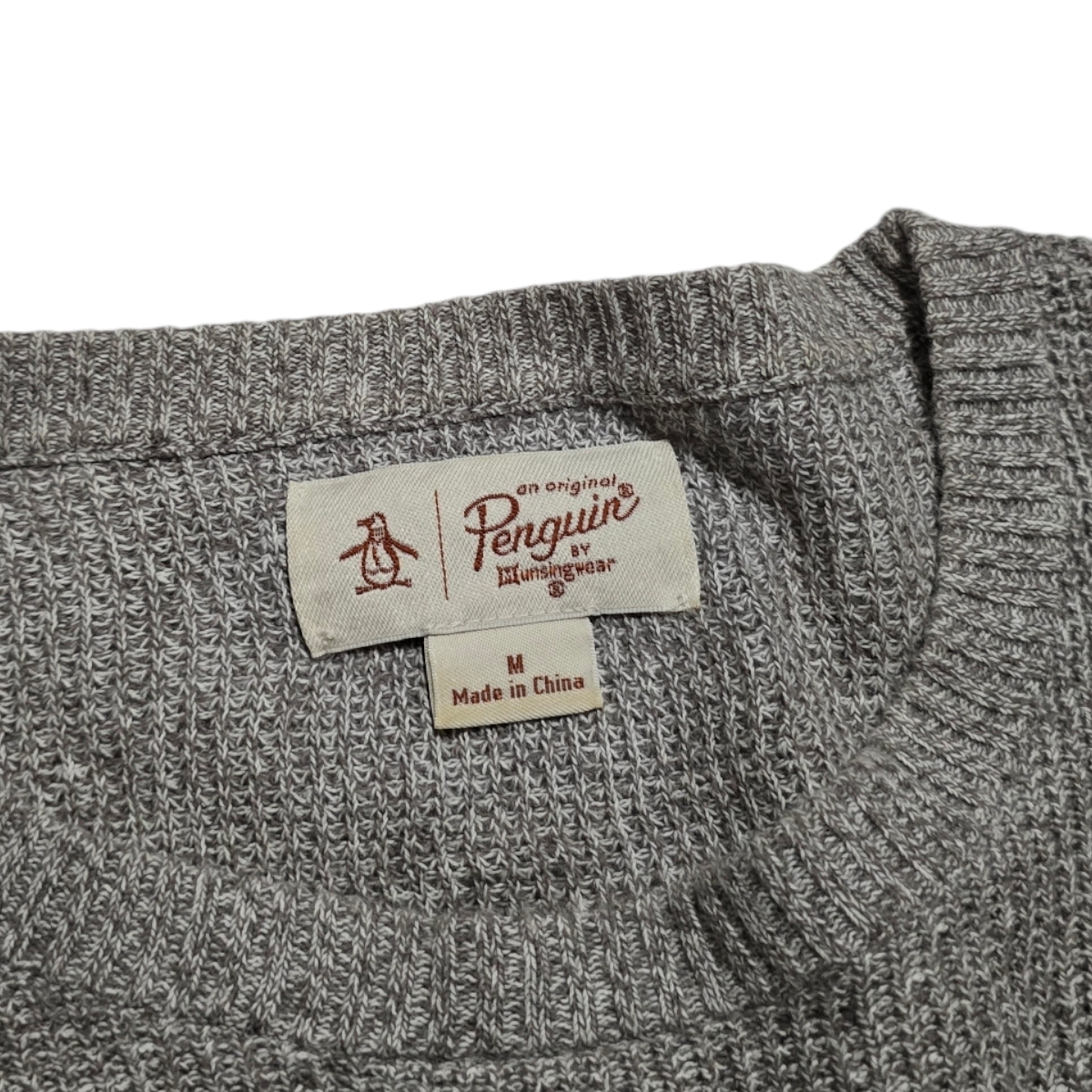 Sueter Penguin Mediano M Gris