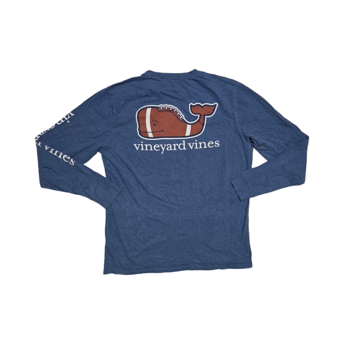 Playera Manga Larga Vineyard Vines Mediana M Azul