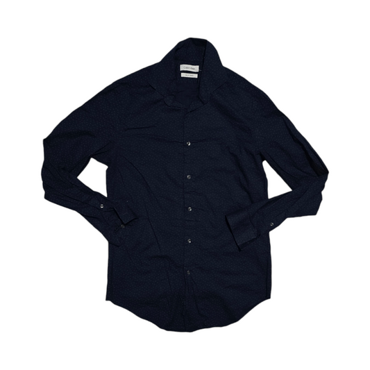 Camisa Calvin Klein 15 32-33 Slimfit Azul Figuras