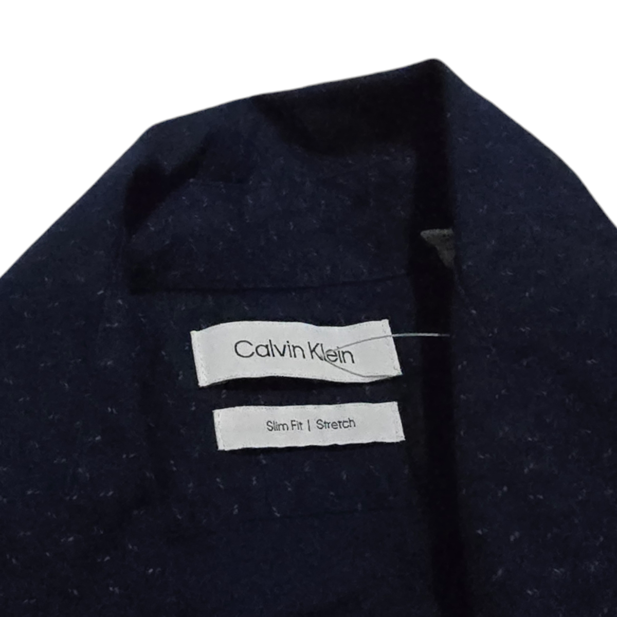 Camisa Calvin Klein 15 32-33 Slimfit Azul Figuras