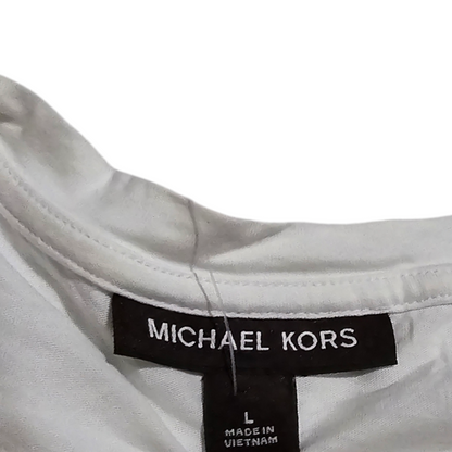 Playera Michael Kors Grande L Blanca