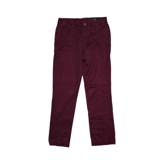 Pantalon Vineyard Vines 30x32 Slimfit Vino
