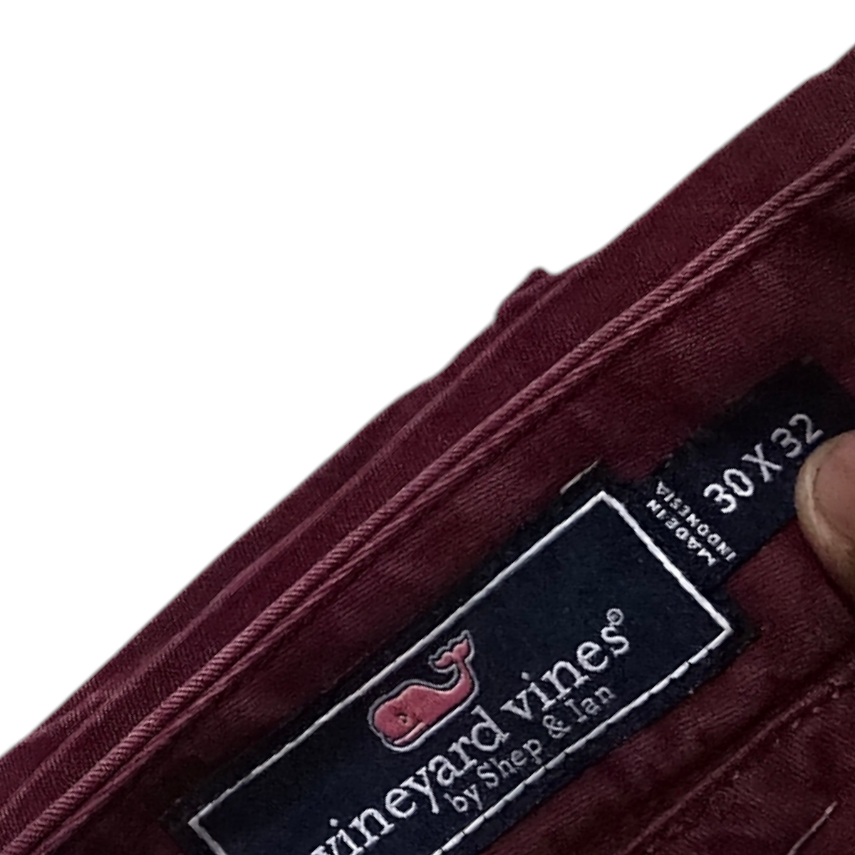 Pantalon Vineyard Vines 30x32 Slimfit Vino
