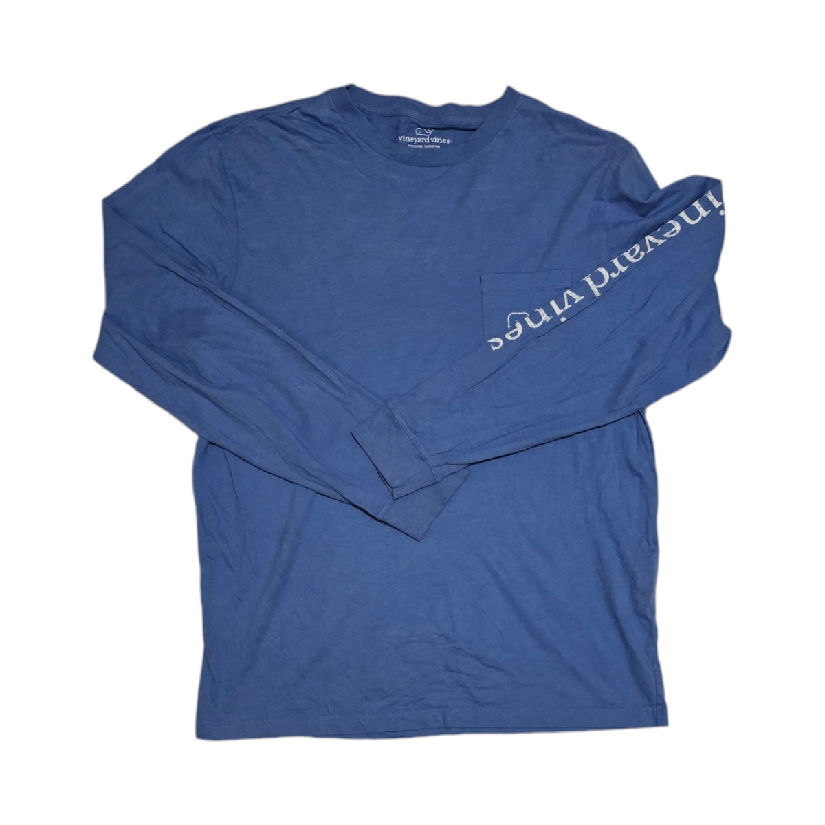 Playera Manga Larga Vineyard Vines Mediana M Azul