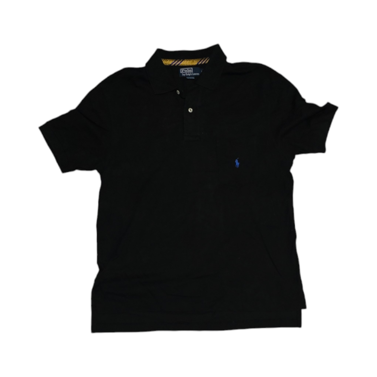 Playera Polo Ralph Lauren Grande L Negra Pony Azul