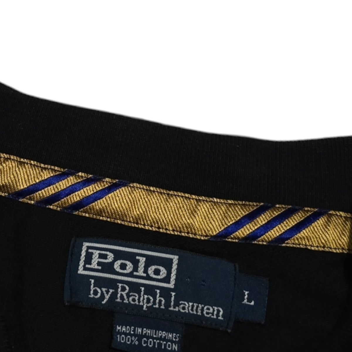 Playera Polo Ralph Lauren Grande L Negra Pony Azul