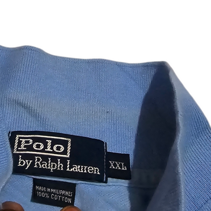 Playera Manga Larga Polo Ralph Lauren 2xl Azul