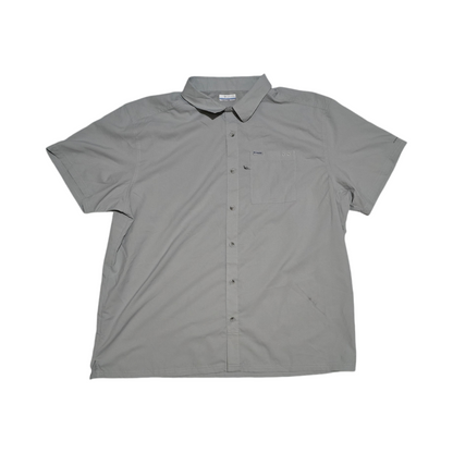 Camisa Manga Corta Columbia 2xl Gris