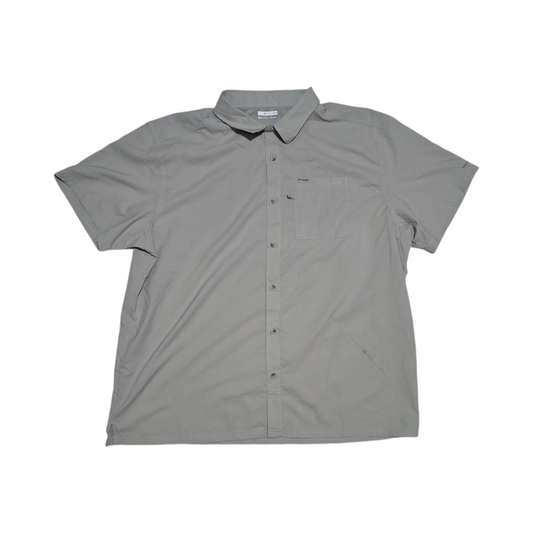 Camisa Manga Corta Columbia 2xl Gris