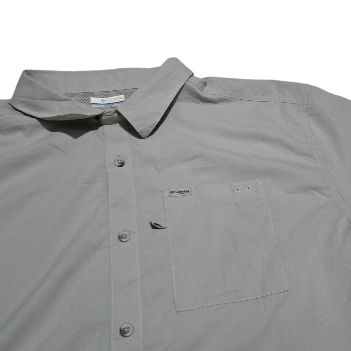 Camisa Manga Corta Columbia 2xl Gris