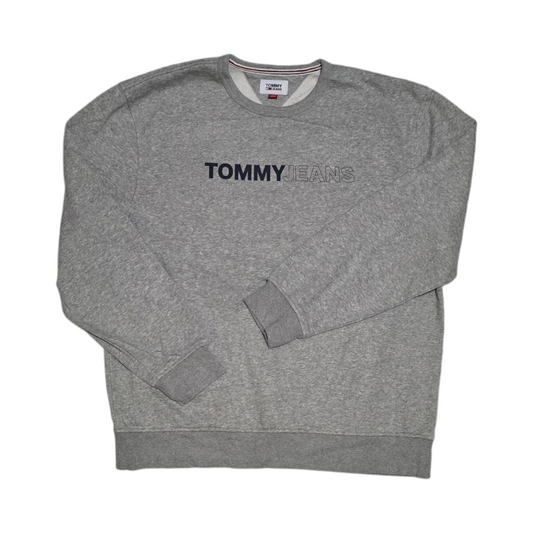 Sudadera Tommy Hilfiger Xgrande Xl Gris