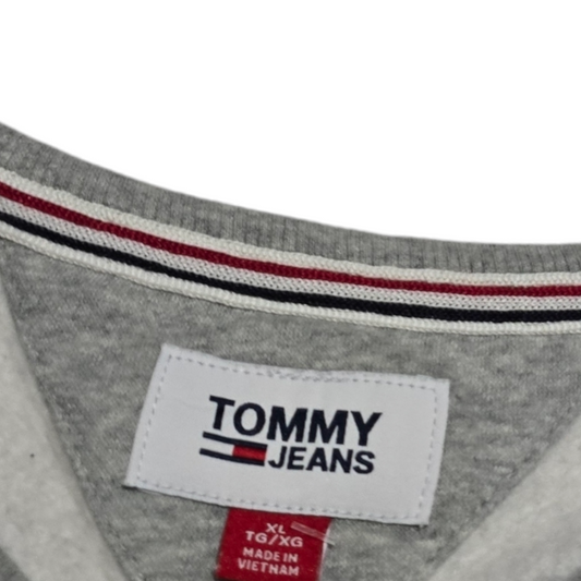 Sudadera Tommy Hilfiger Xgrande Xl Gris