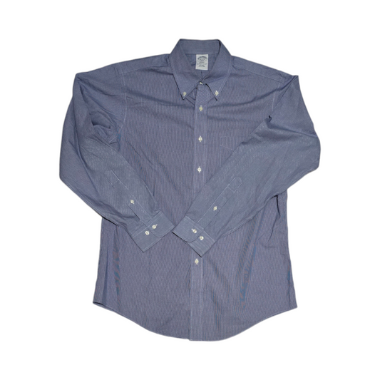 Camisa Brooks Brothers Grande L Regent Azul