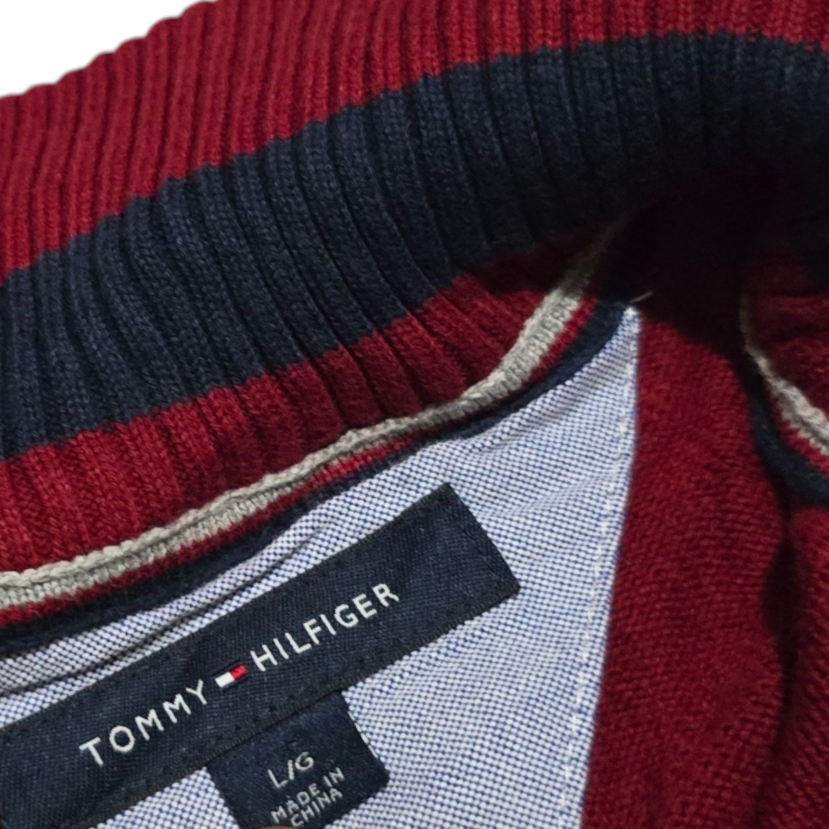 Sueter Tommy Hilfiger Grande L Rojo