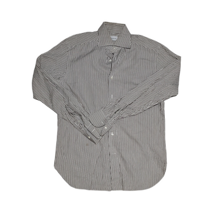Camisa Emernegildo Zegna Mediana M Lineas Blanca