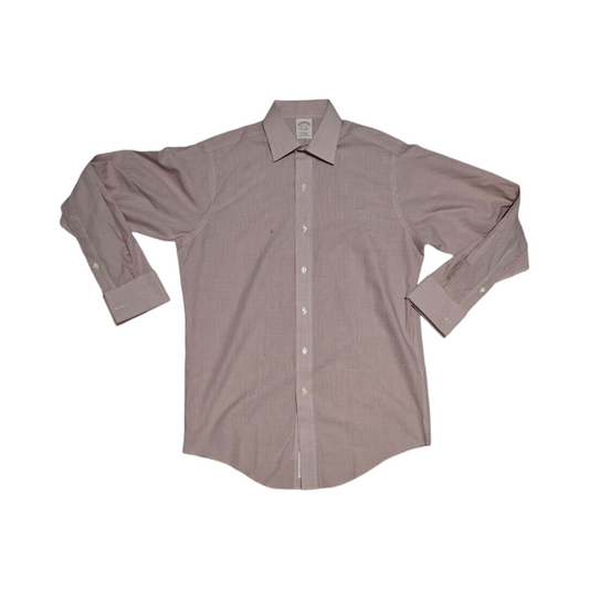 Camisa Brooks Brothers 14 1-2 -33 Traditional Fit Rojo