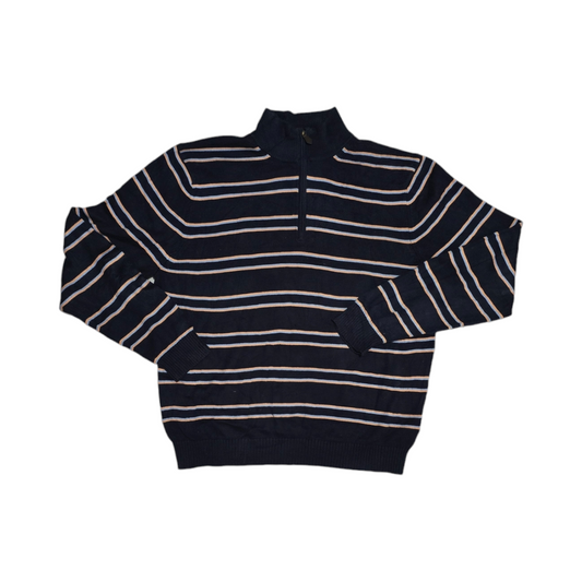 Sueter Brooks Brothers Grande L Azul Lineas