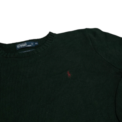 Sueter Ralph Lauren Xgrande Xl Verde Pony Rojo