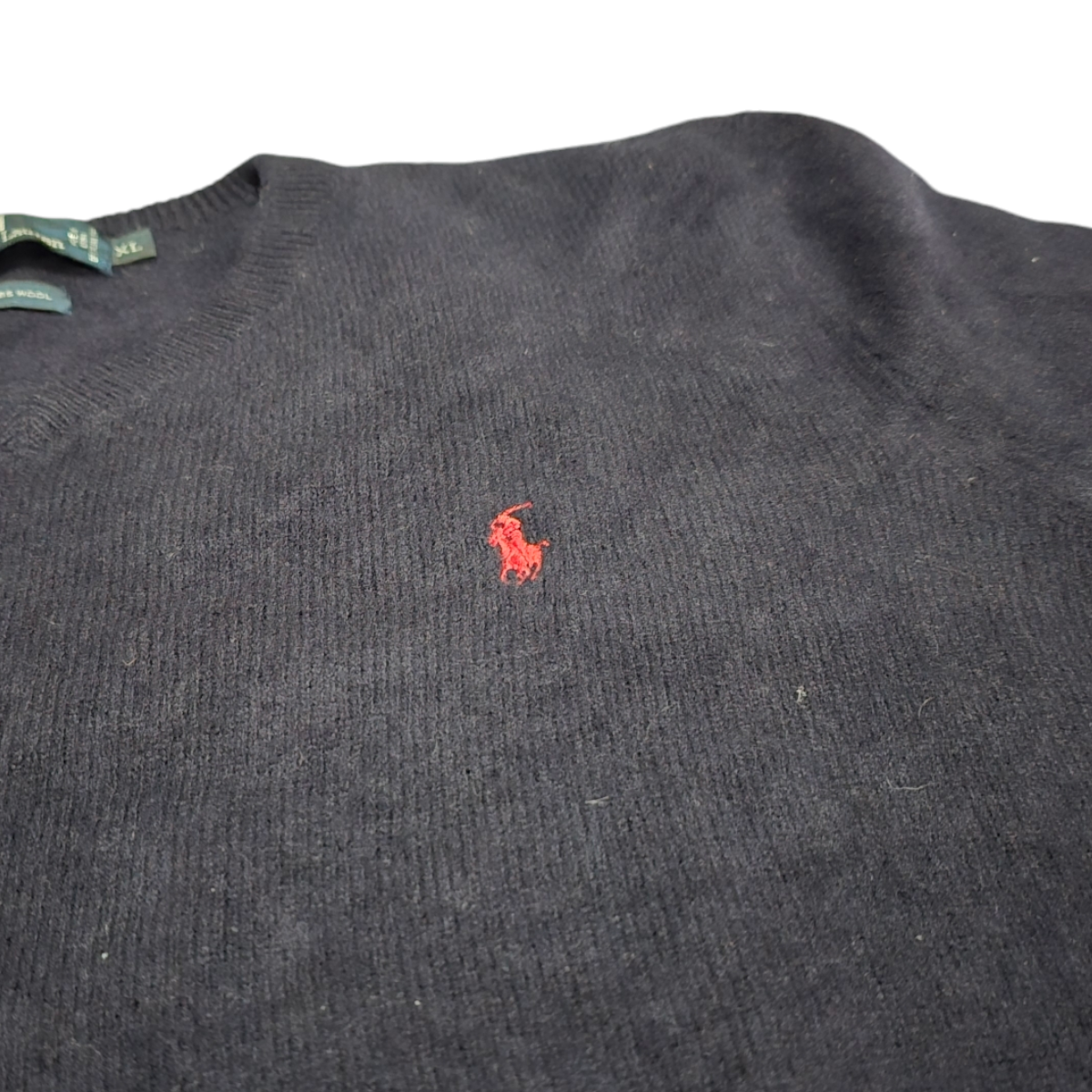 Sueter Ralph Lauren Xgrande Xl Azul Pony Rojo