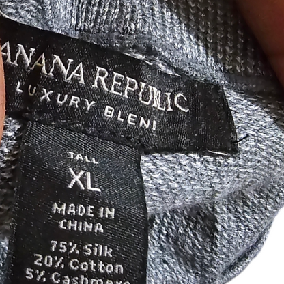 Sueter Banana Republic Xgrande Xl Gris