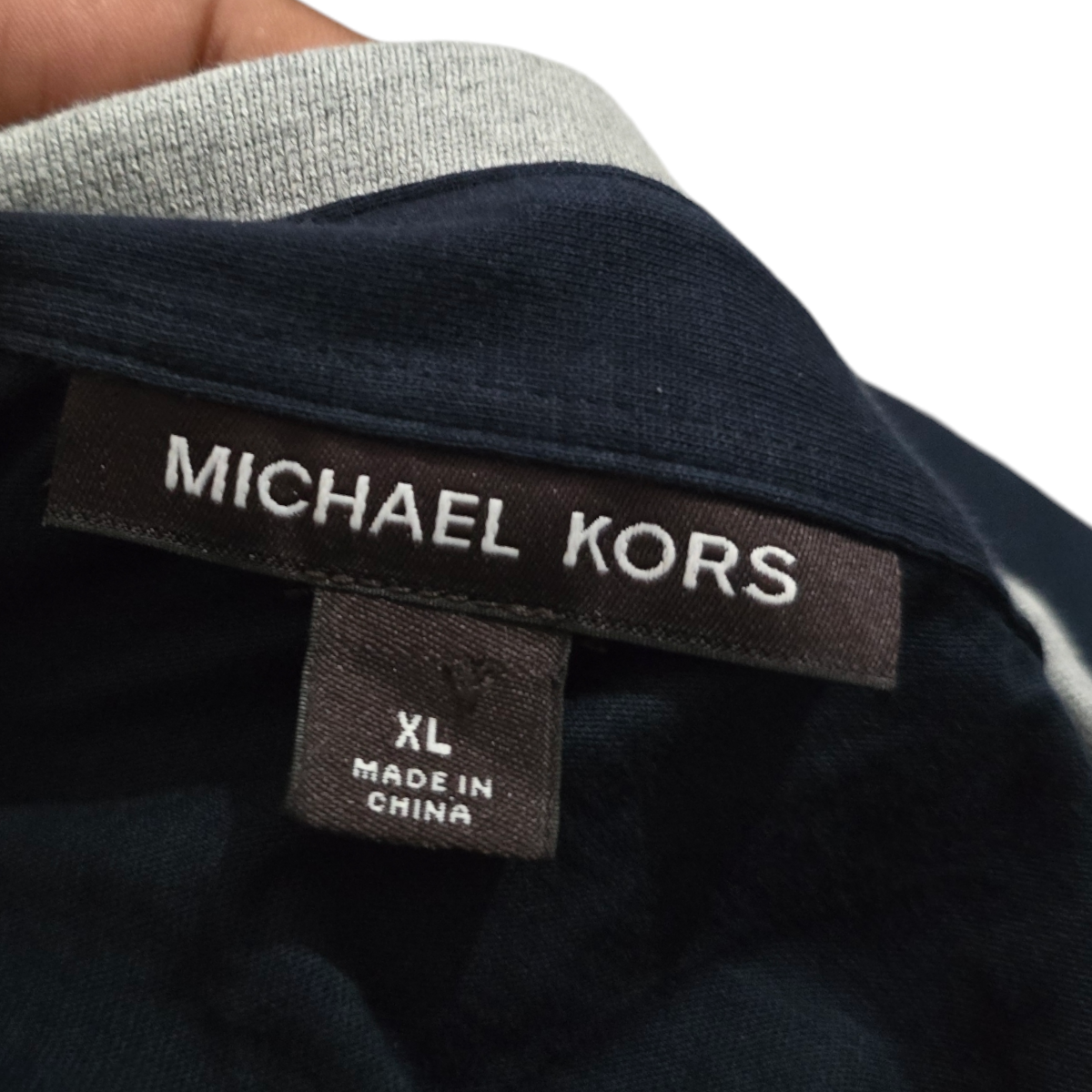 Playera Polo Michael Kors Xgrande Xl Azul