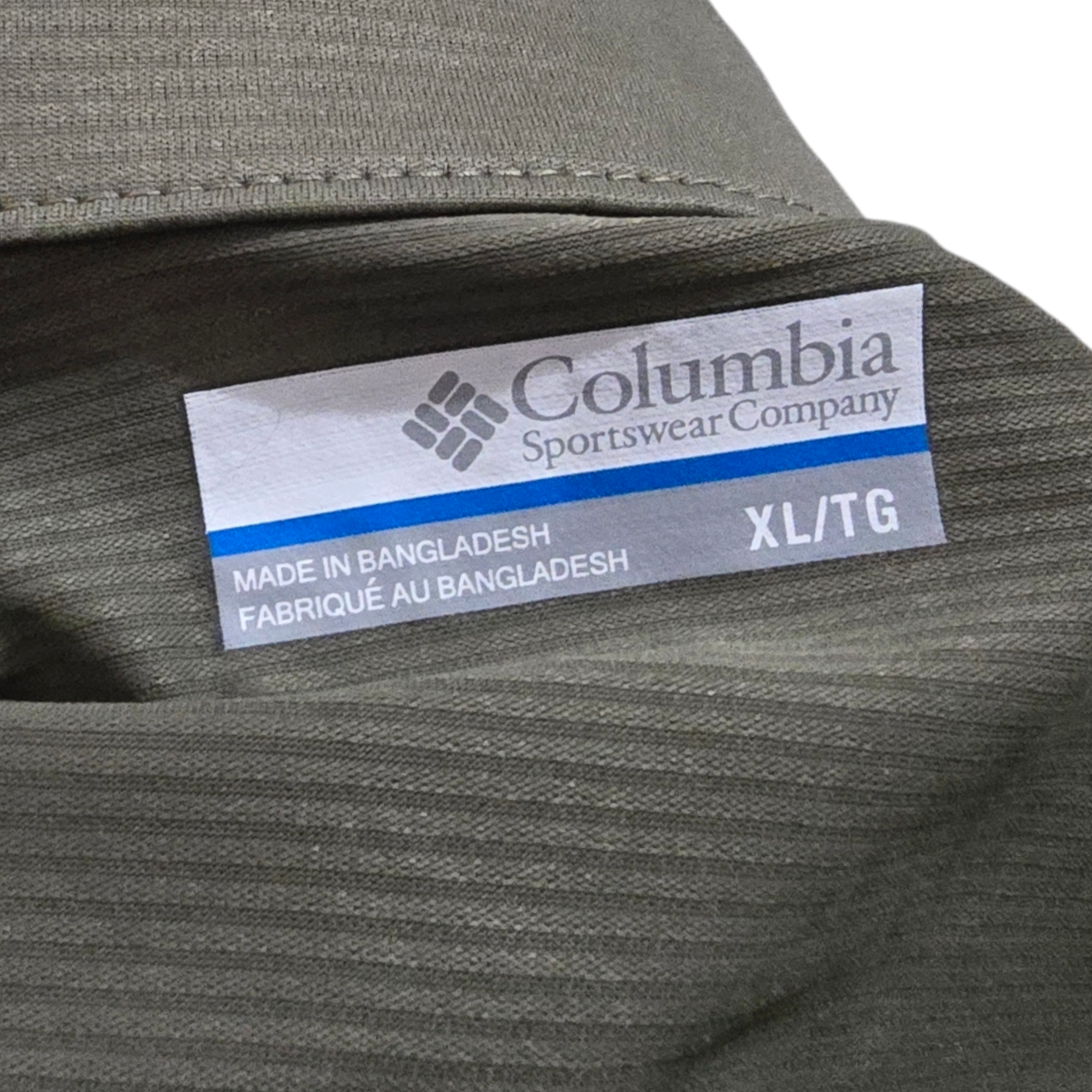 Playera Polo Columbia Xgrande Xl Verde