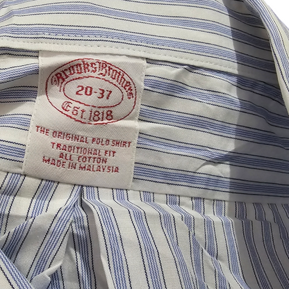 Camisa Brooks Brothers 4xl 20-37 Traditional Fit Linea