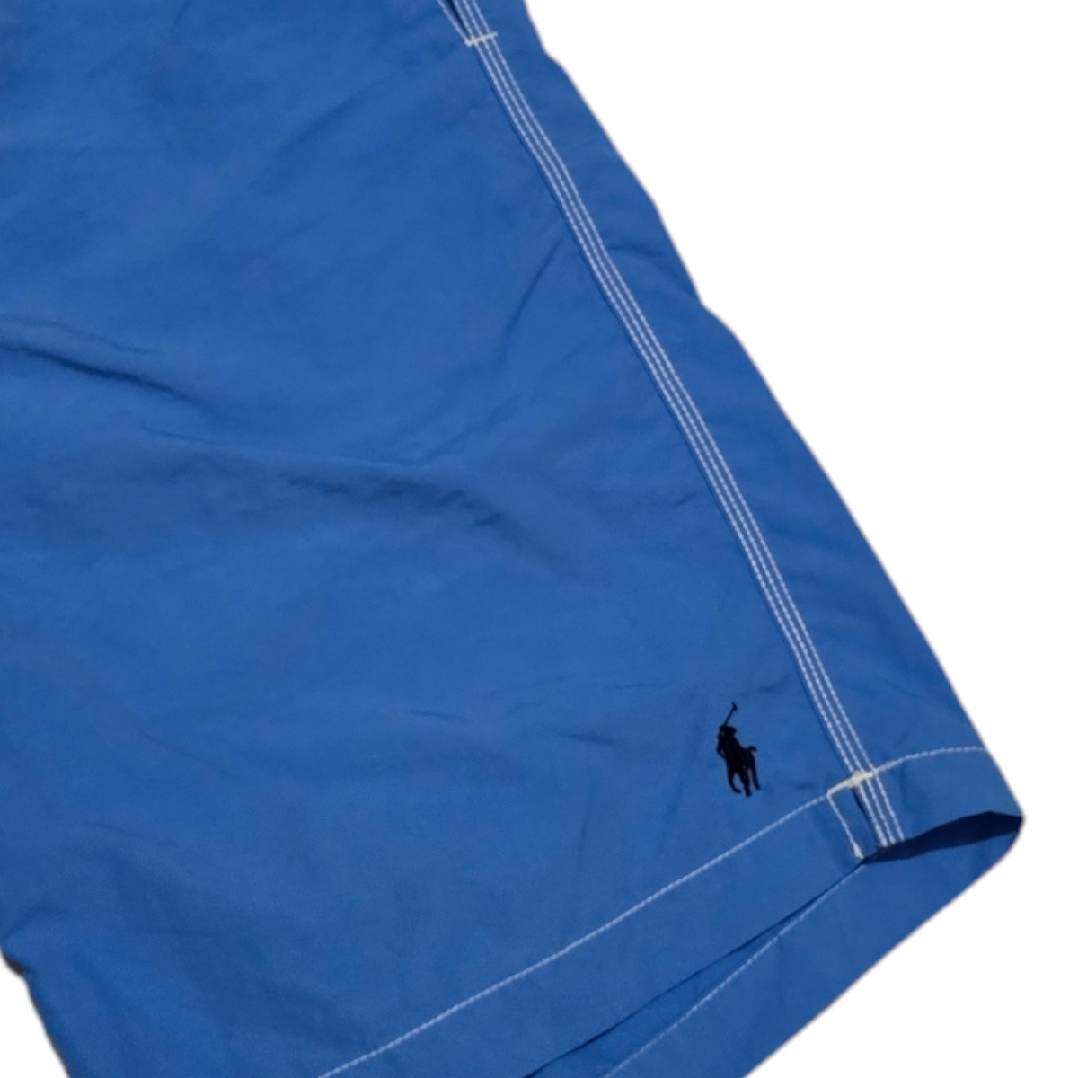 Short Con Malla Ralph Lauren Chico S Azul Pony Azul