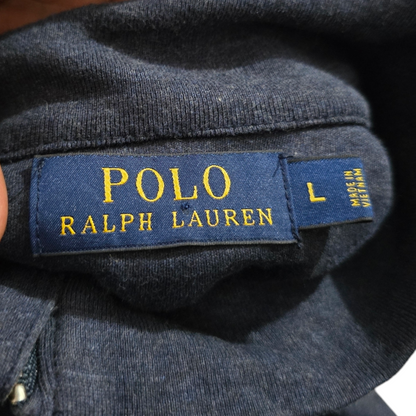 Sueter Ralph Lauren Grande L Azul Pony Vino
