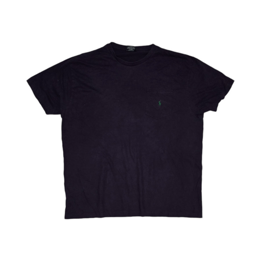 Playera Ralph Lauren Mediana M Morado Pony Verde