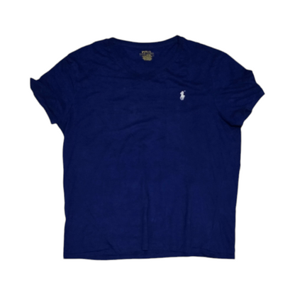 Playera Ralph Lauren Grande L Custom Slimfit Azul