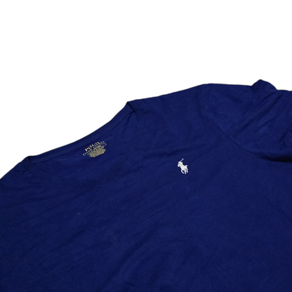 Playera Ralph Lauren Grande L Custom Slimfit Azul