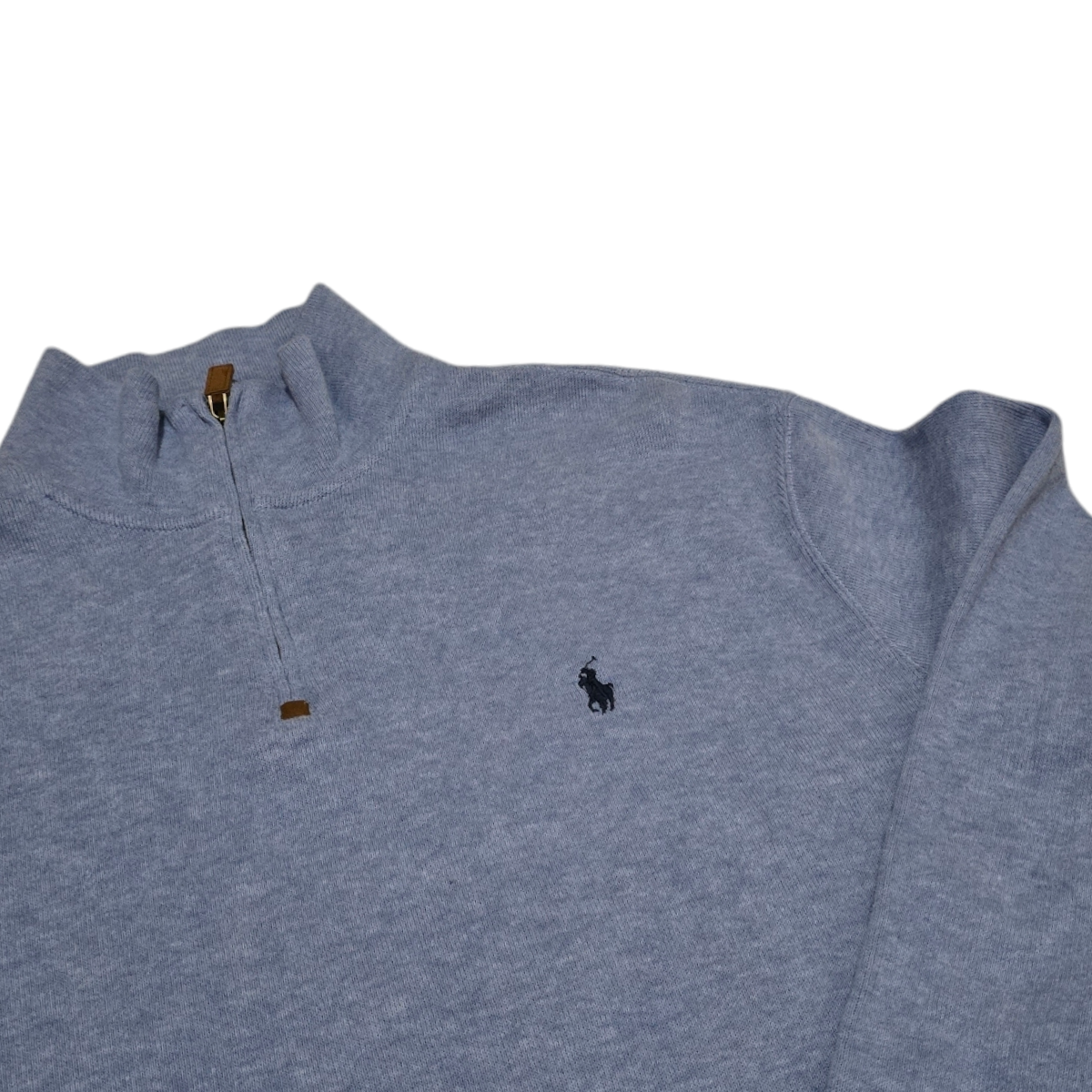 Sueter Ralph Lauren Xgrande Xl Azul Codigo Qr Pony Azul