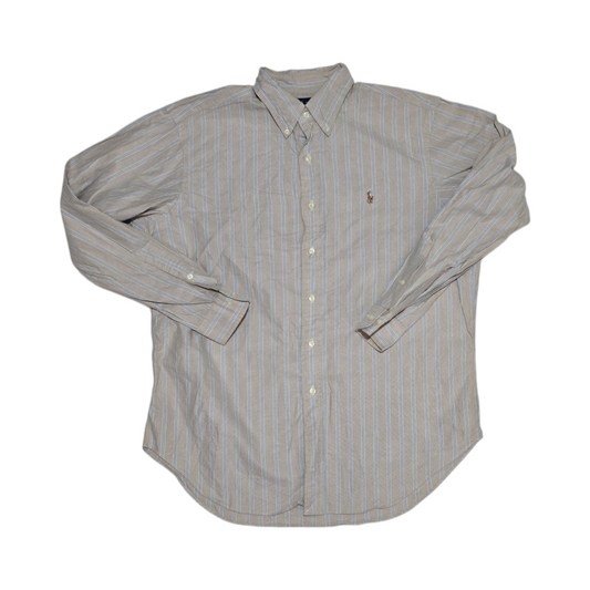 Camisa Ralph Lauren Xgrande 17 34-35 Classic Fit Linea Azul