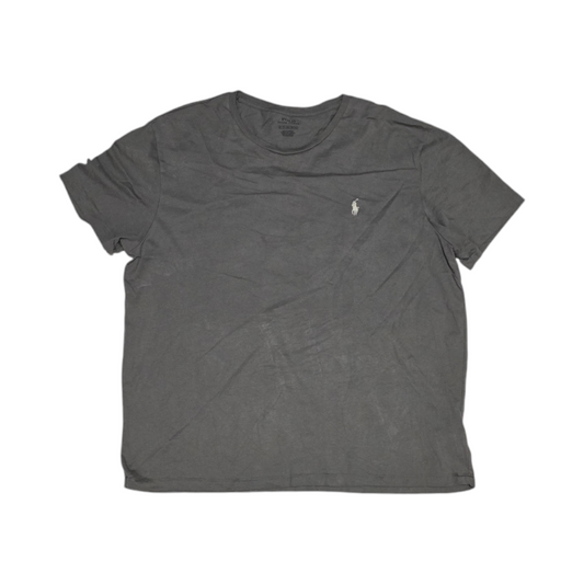 Playera Ralph Lauren Xgrande Xl Gris Deslavado