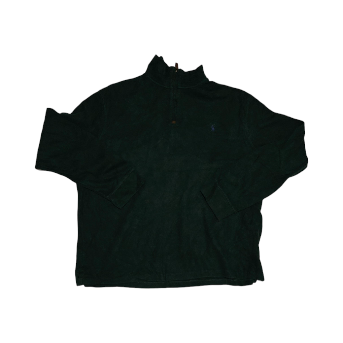 Sueter Ralph Lauren 2xl Verde Pony Azul
