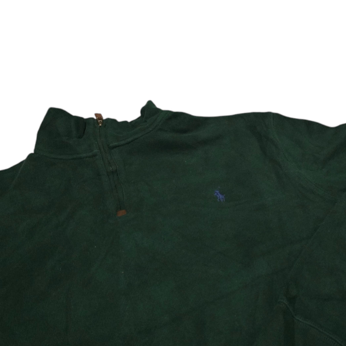 Sueter Ralph Lauren 2xl Verde Pony Azul