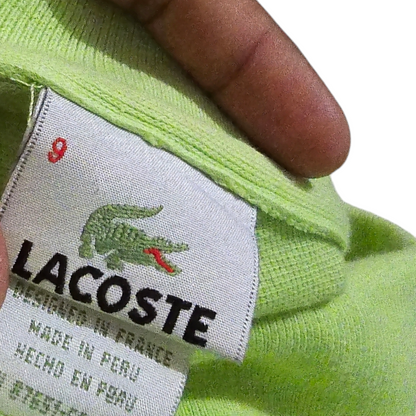 Playera Polo Lacoste 3xl Fr 9 Verde Limon