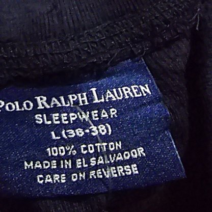 Pants Ralph Lauren Talla L 36-38 Negro Pony Amarillo