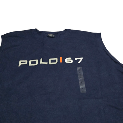 Playera Sin Mangas Ralph Lauren Xgrande Xl Azul