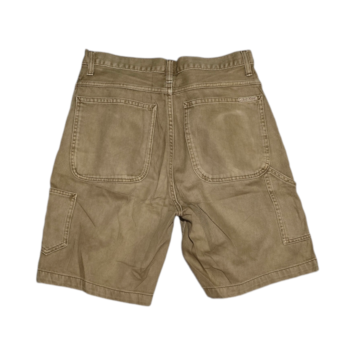 Short Mezclilla Calvin Klein Talla 30 Cafe