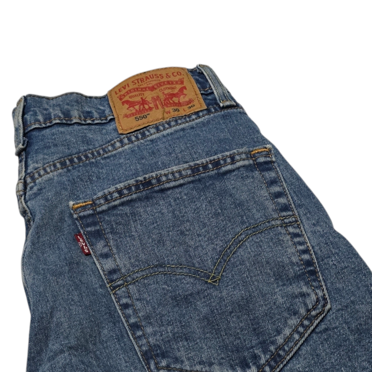 Pantalon Levis 550 30x30 Recto Azul Claro