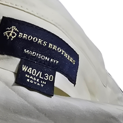 Pantalon Brooks Brothers 40x30 Madison Fit Gris Oscuro