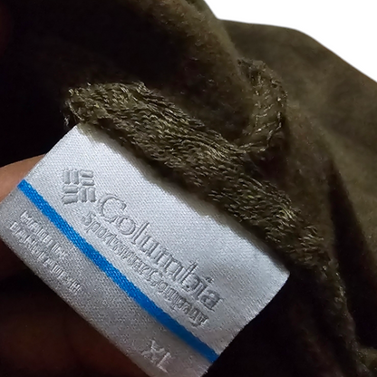 Sudadera Columbia Xgrande Xl Verde (Usado)