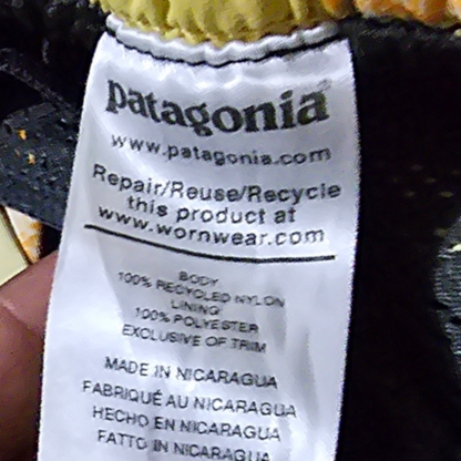 Short Patagonia Xxl Amarillo Figuras (Usado)