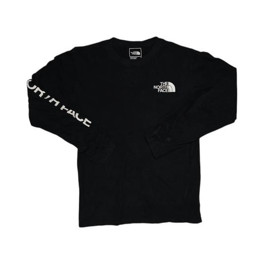 Playera Manga Larga The North Face Chico S Negra