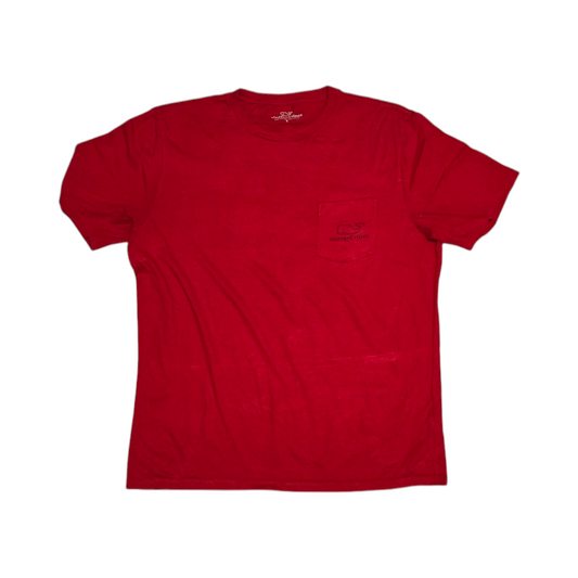 Playera Vineyeard Vines Grande L Roja