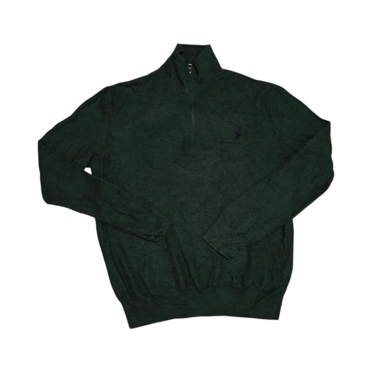 Sueter Ralph Lauren Xgrande Xl Verde Algodon Pima (Usado)