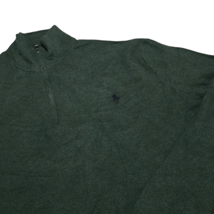 Sueter Ralph Lauren Xgrande Xl Verde Algodon Pima (Usado)