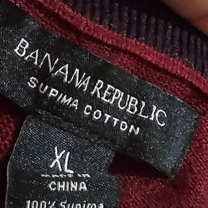 Sueter Banana Republic Xgrande Xl Vino (Usado)